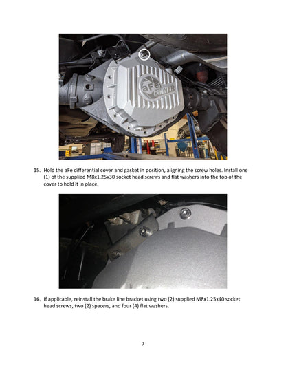 aFe SS Rear Diff Cover | GM Silverado 2500/3500 HD, GMC Sierra 3500 HD (46-71260A)