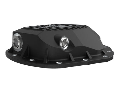 aFe Pro Series Rear Diff Cover w/ Machined Fins Black | Chevy Silverado 2500 HD (20) (46-71260B)