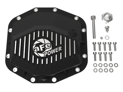 aFe Pro Series Rear Diff Cover Black w/ Fins | Ram 1500 TRX Hemi V8 6.2L (21-22) (46-71280B)