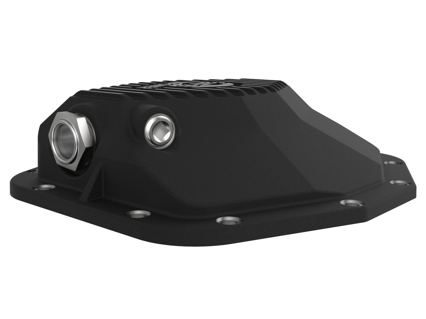aFe Pro Series Rear Diff Cover Black w/ Fins | Ram 1500 TRX Hemi V8 6.2L (21-22) (46-71280B)