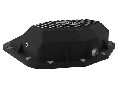 aFe Pro Series Rear Diff Cover Black w/ Fins | Ram 1500 TRX Hemi V8 6.2L (21-22) (46-71280B)
