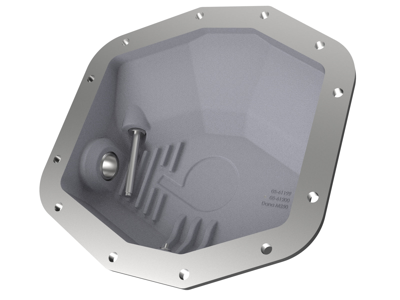 aFe Pro Series Rear Diff Cover Black w/ Fins | Ram 1500 TRX Hemi V8 6.2L (21-22) (46-71280B)