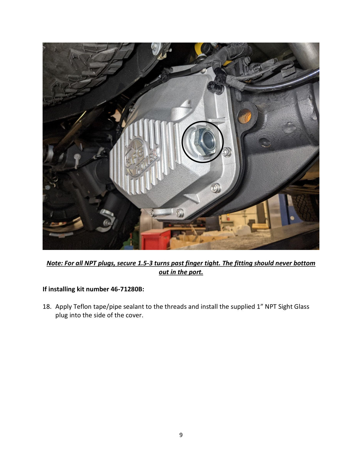 aFe Pro Series Rear Diff Cover Black w/ Fins | Ram 1500 TRX Hemi V8 6.2L (21-22) (46-71280B)