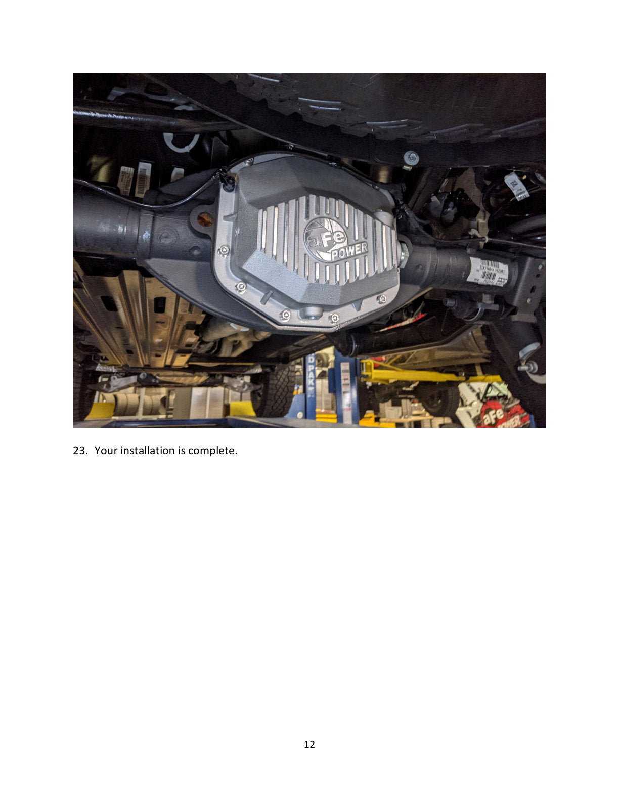 aFe Pro Series Rear Diff Cover Black w/ Fins | Ram 1500 TRX Hemi V8 6.2L (21-22) (46-71280B)