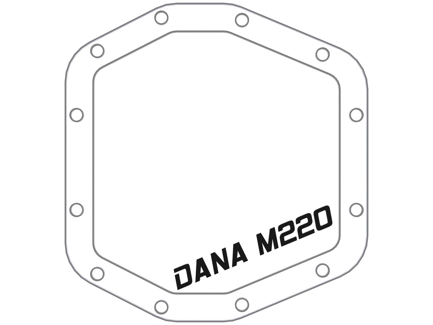 aFe Street Series Rear Differential Cover Raw w/ Machined Fins | Ford Bronco (21-22) (46-71290A)