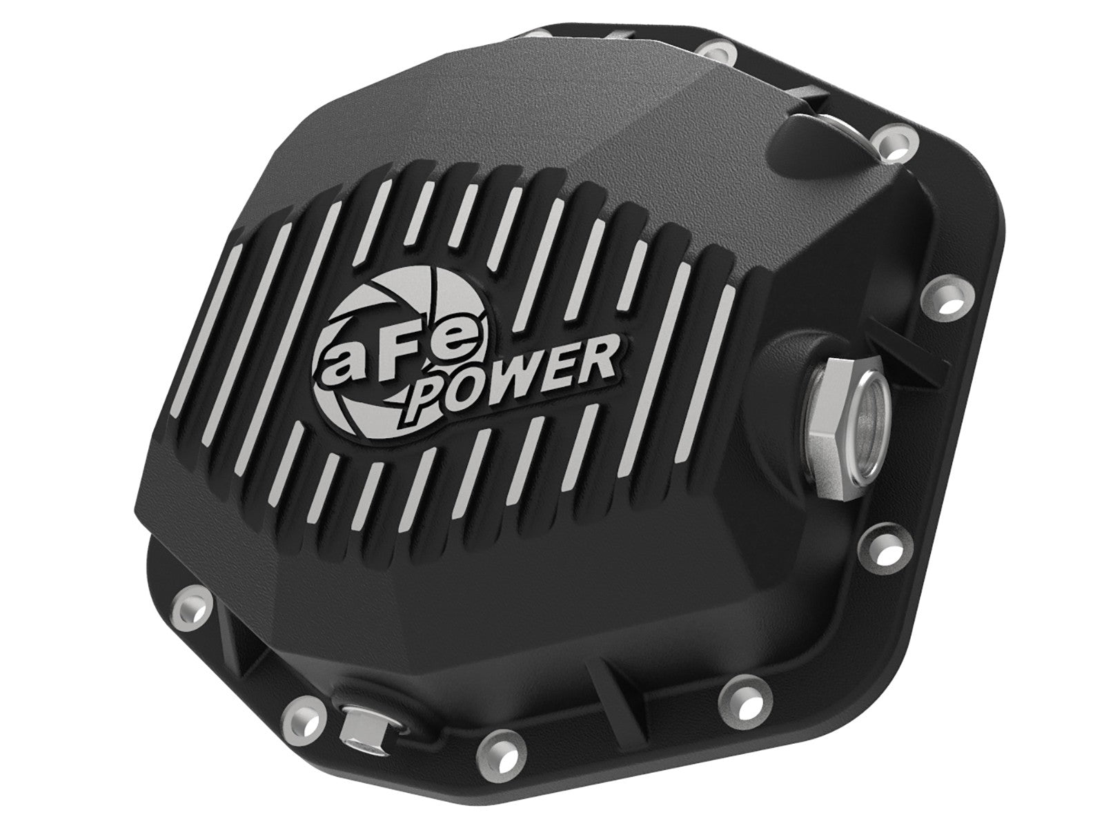 aFe Pro Series Rear Differential Cover w/ Machined Fins Black | Ford Bronco (21-22) (46-71290B)