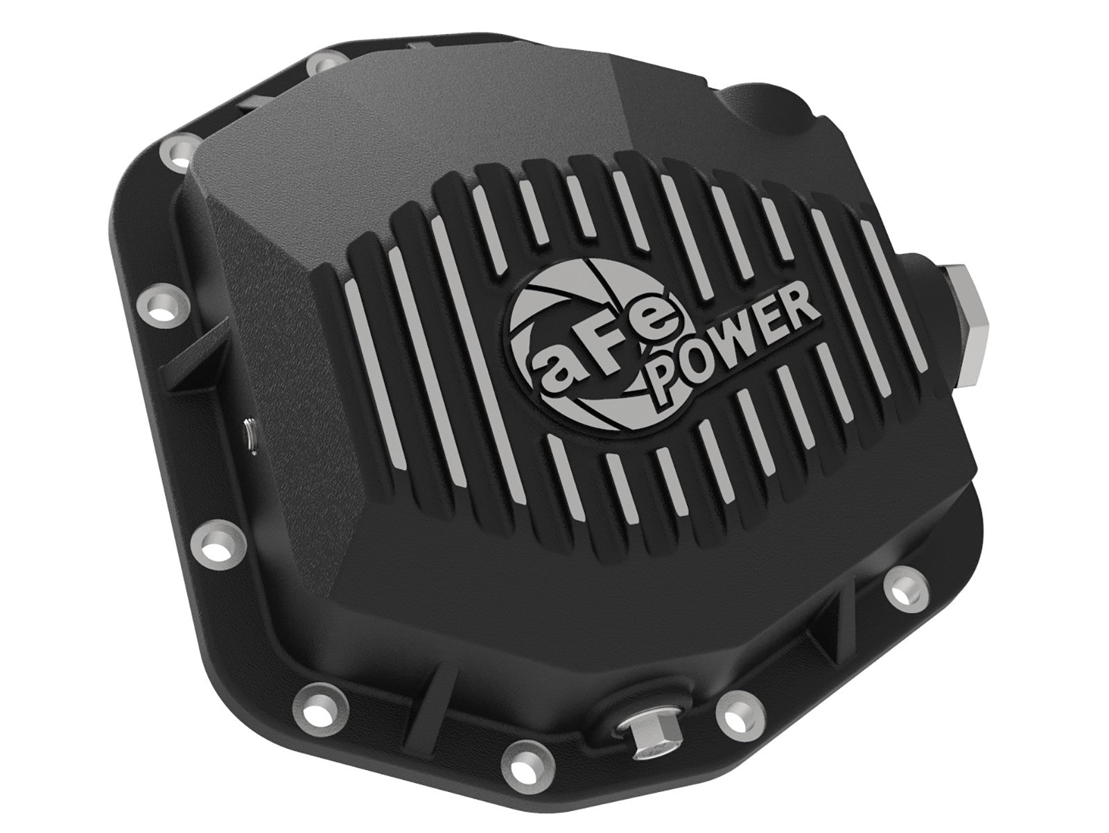 aFe Pro Series Rear Differential Cover w/ Machined Fins Black | Ford Bronco (21-22) (46-71290B)