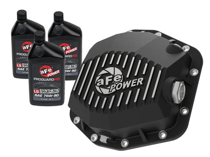 aFe Pro Series Rear Differential Cover w/ Machined Fins & Gear Oil | Ford Bronco (21-22) (46-71291B)