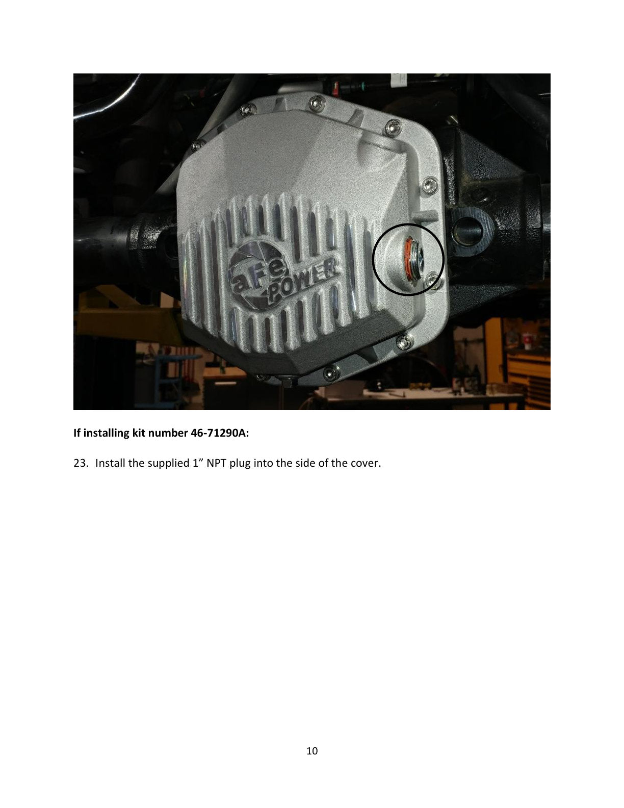 aFe Pro Series Rear Differential Cover w/ Machined Fins & Gear Oil | Ford Bronco (21-22) (46-71291B)