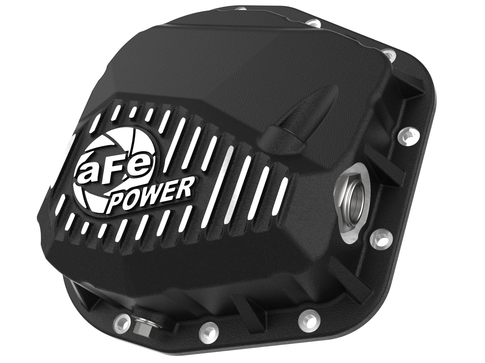 aFe Pro Series Rear Differential Cover Black w/ Machined Fins | Ford F-150 (97-23) (46-71320B)