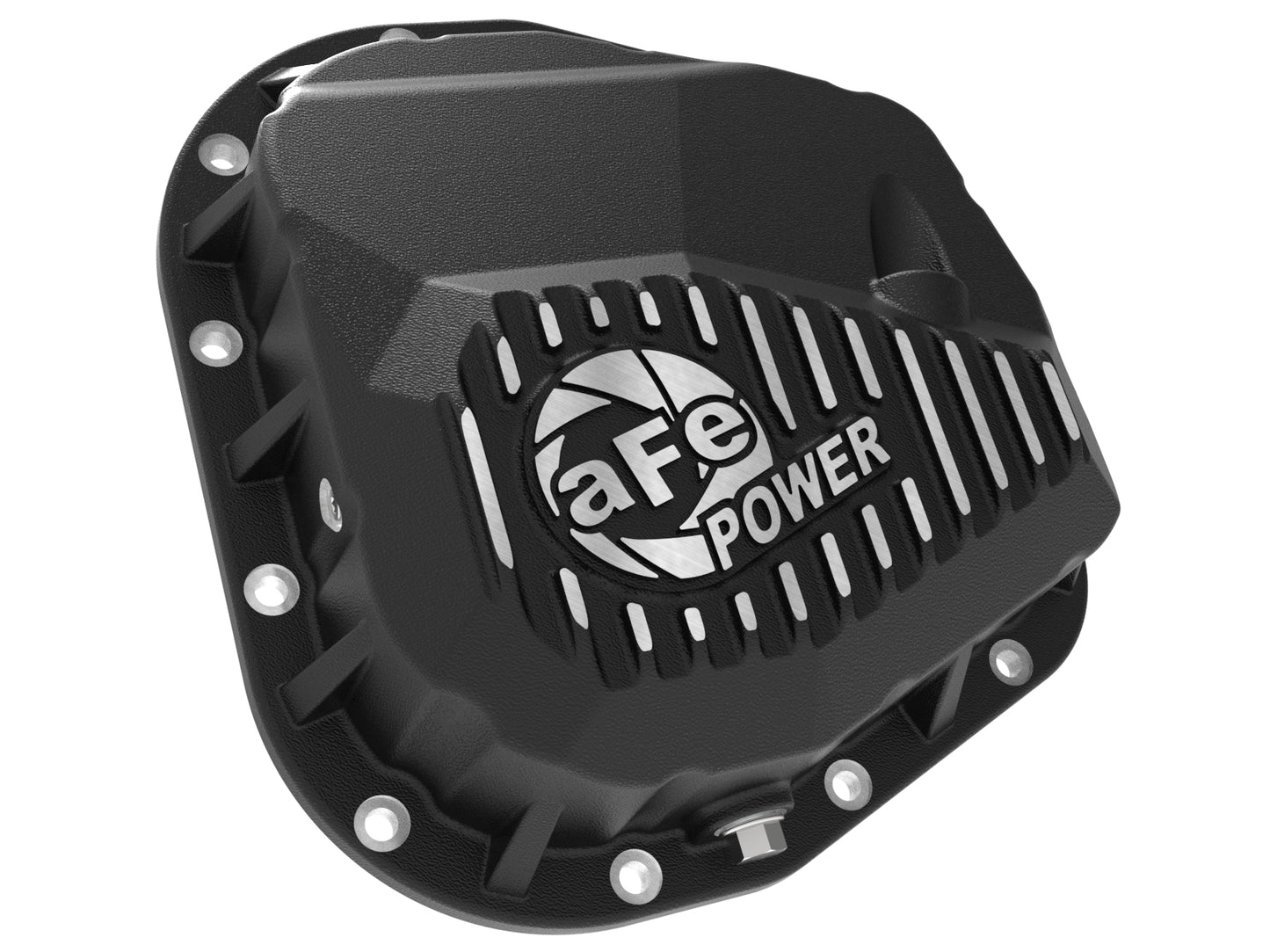 aFe Pro Series Rear Differential Cover Black w/ Machined Fins | Ford F-150 (97-23) (46-71320B)