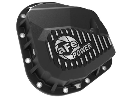 aFe Pro Series Rear Differential Cover Black w/ Machined Fins | Ford F-150 (97-23) (46-71320B)