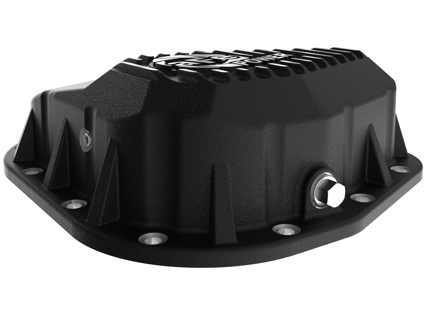 aFe Pro Series Rear Differential Cover Black w/ Machined Fins | Ford F-150 (97-23) (46-71320B)