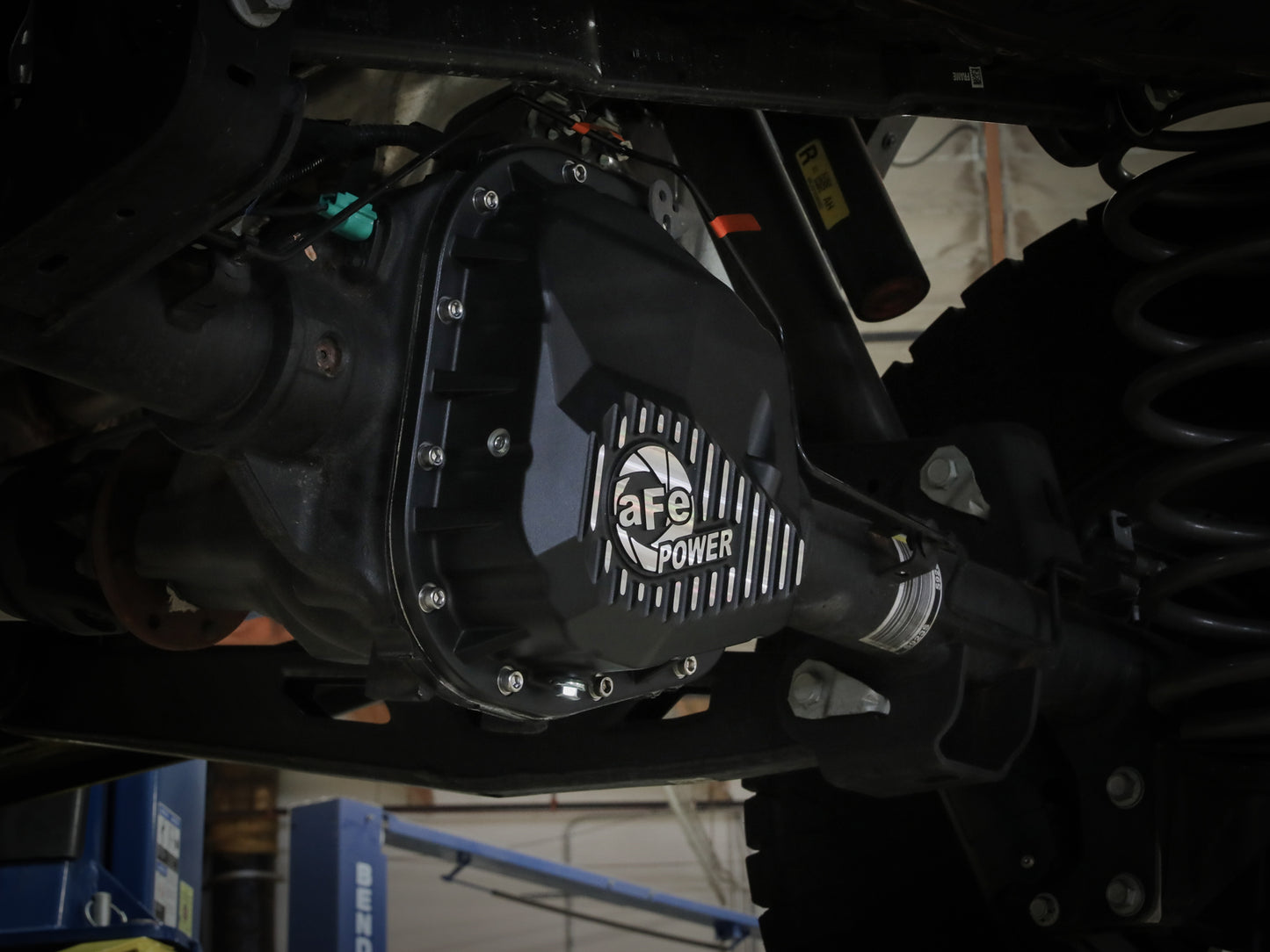 aFe Pro Series Rear Differential Cover Black w/ Machined Fins | Ford F-150 (97-23) (46-71320B)