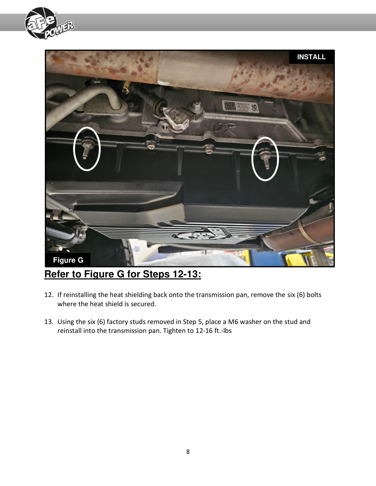 aFe Pro Series Rear Transmission Pan | Ford F-150 (17-24) 10R60/10R80 (46-71330B)