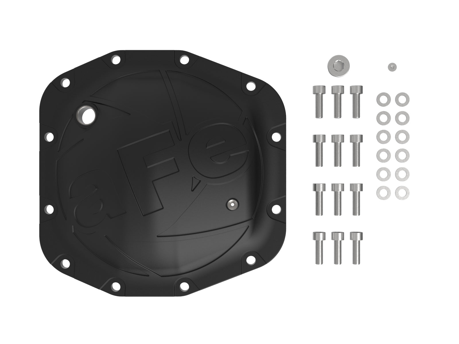 aFe Dana M210 Diff Cover | Jeep Wrangler JK (07-18)/JL/JT (18-26) (46-71340B)