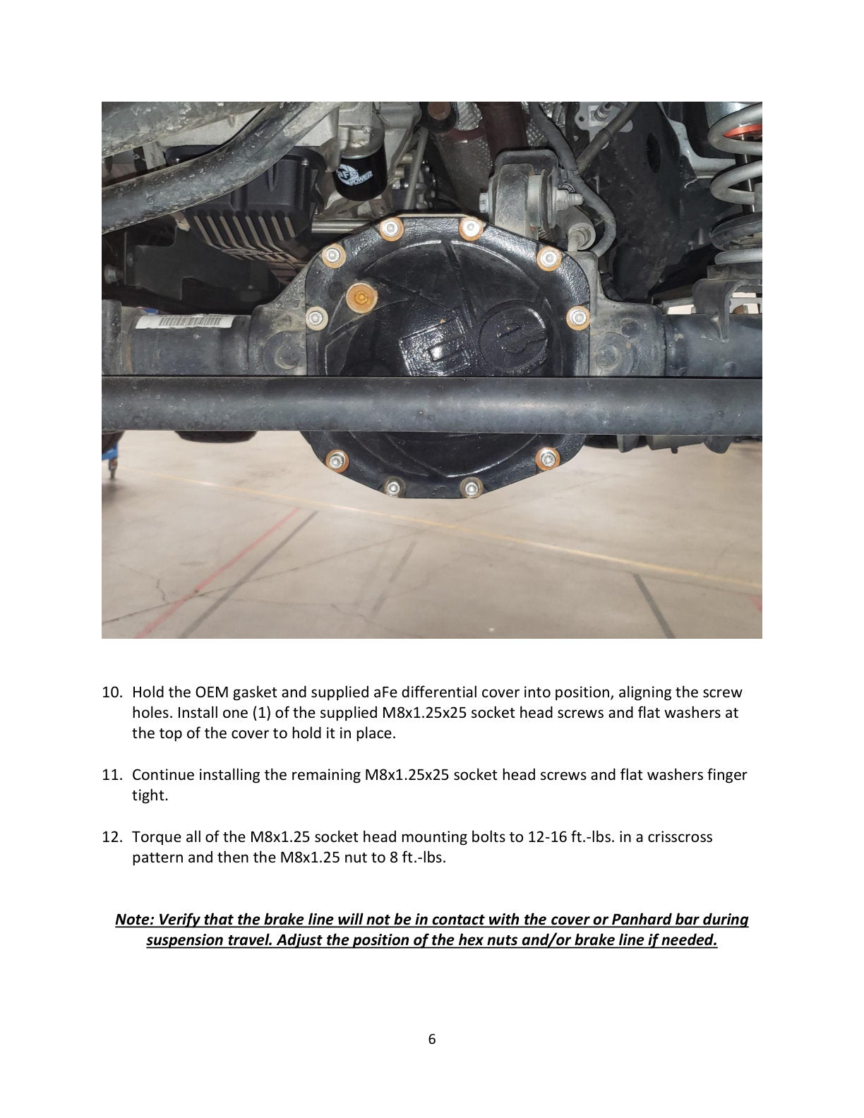 aFe Dana M210 Diff Cover | Jeep Wrangler JK (07-18)/JL/JT (18-26) (46-71340B)
