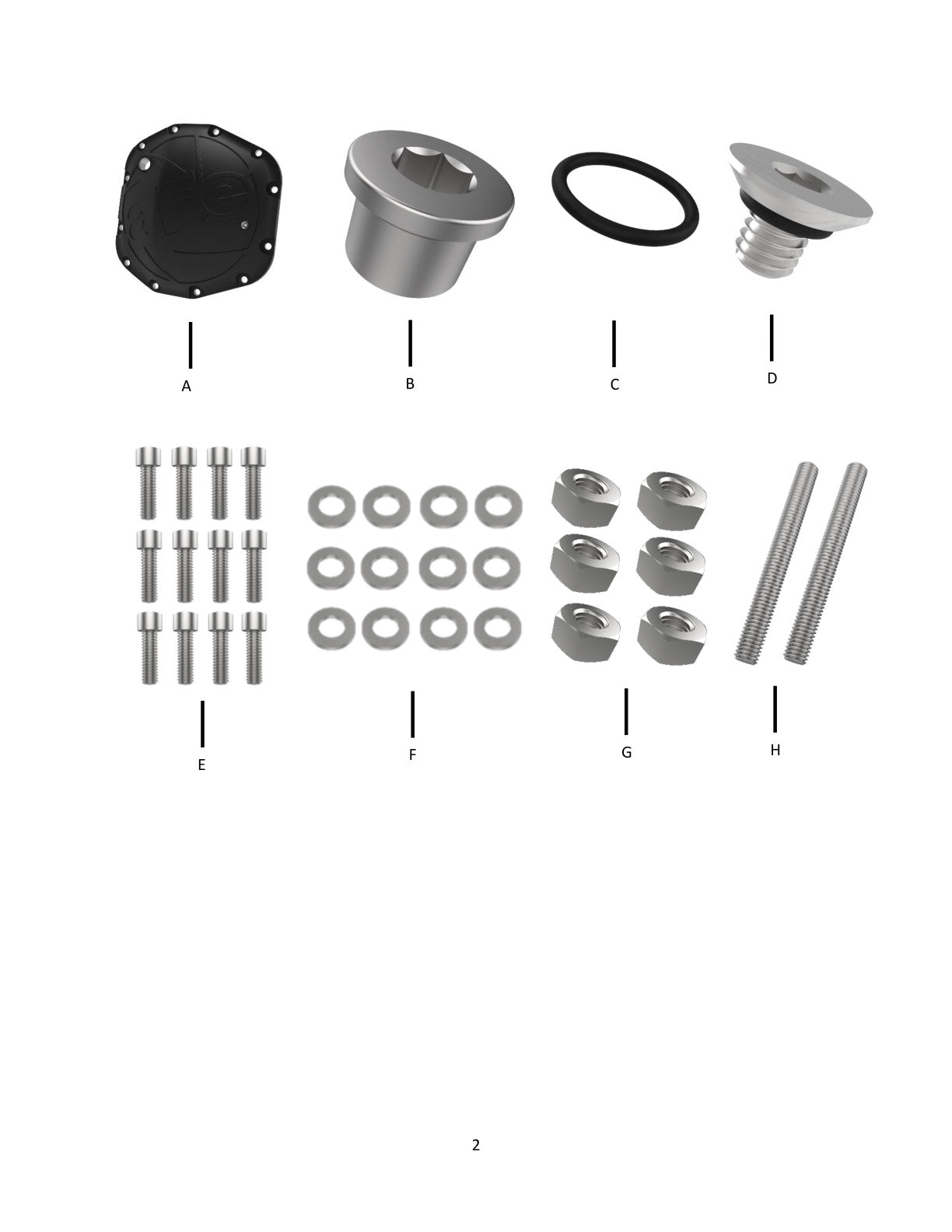 aFe Diff Cover Jeep Wrangler JL/JK/Gladiator | Ford Bronco/ Ranger (07-26) (46-71350B)