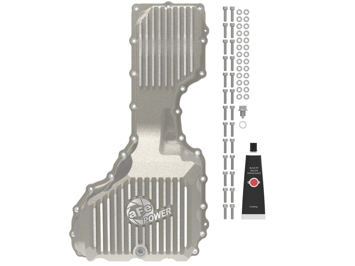 aFe GM Diesel 17-19 V8-6.6L L5P Oil Pan | Silverado 2500/3500 HD, Sierra 3500 HD (46-71360A)