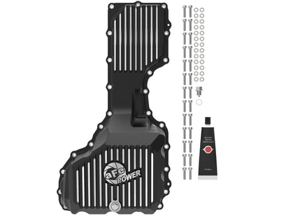 aFe GM Diesel 17-19 V8-6.6L L5P Oil Pan | Silverado 2500/3500 HD, Sierra 3500 HD (46-71360B)