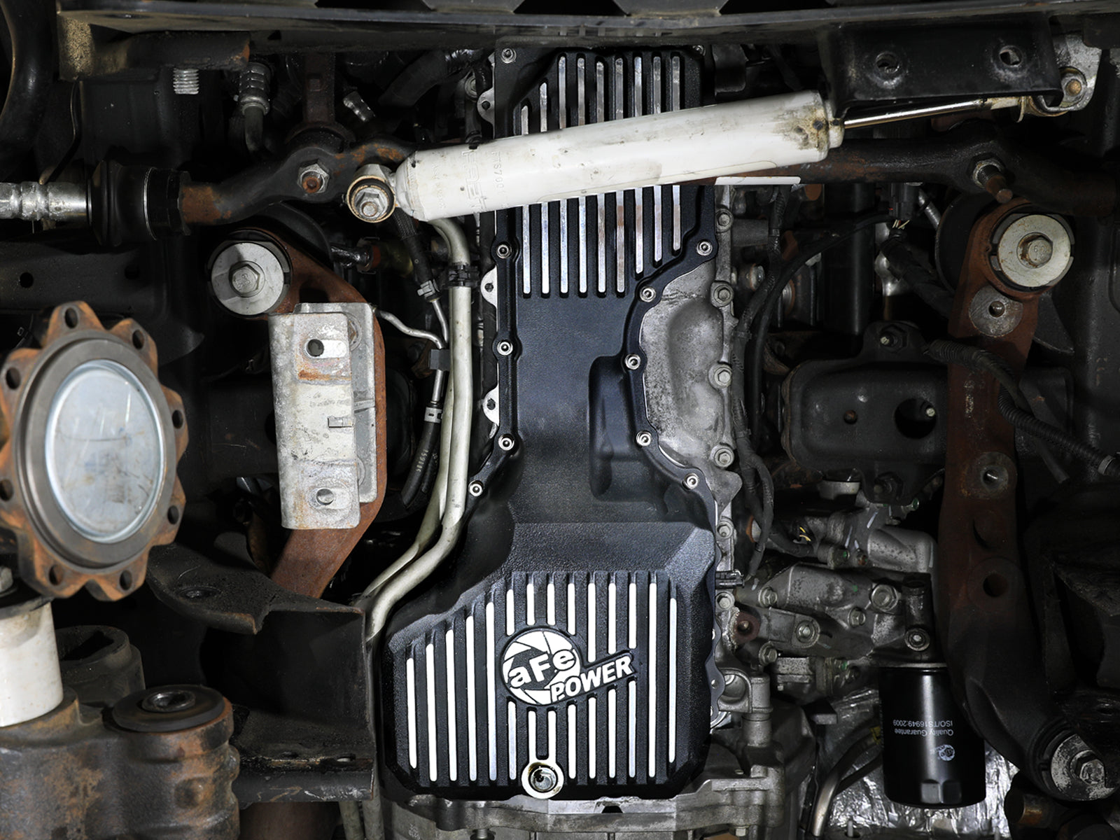 aFe GM Diesel 17-19 V8-6.6L L5P Oil Pan | Silverado 2500/3500 HD, Sierra 3500 HD (46-71360B)