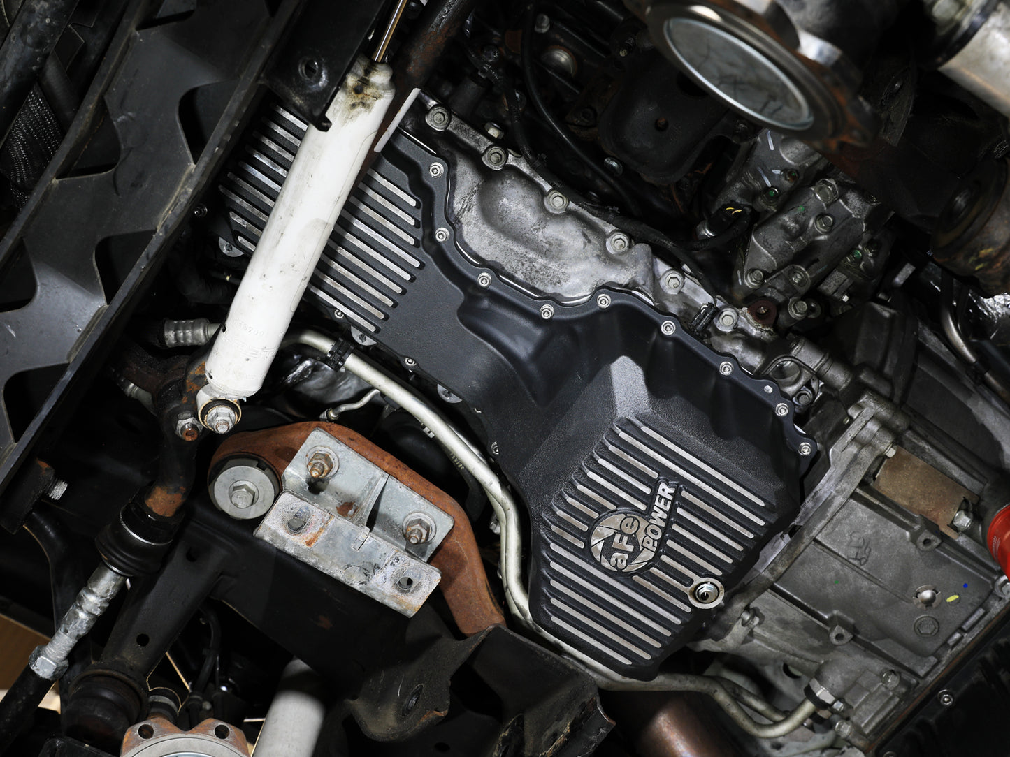 aFe GM Diesel 17-19 V8-6.6L L5P Oil Pan | Silverado 2500/3500 HD, Sierra 3500 HD (46-71360B)