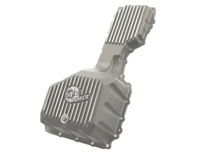 aFe GM Diesel 20-25 V8-6.6L L5P Oil Pan w/ Fins | Chevy Silverado 2500/3500, GMC Sierra (46-71370A)