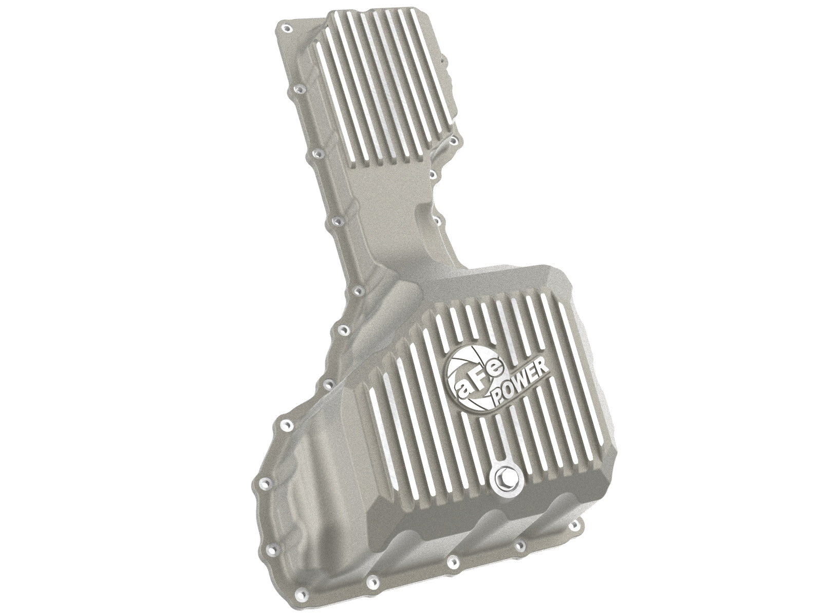 aFe GM Diesel 20-25 V8-6.6L L5P Oil Pan w/ Fins | Chevy Silverado 2500/3500, GMC Sierra (46-71370A)