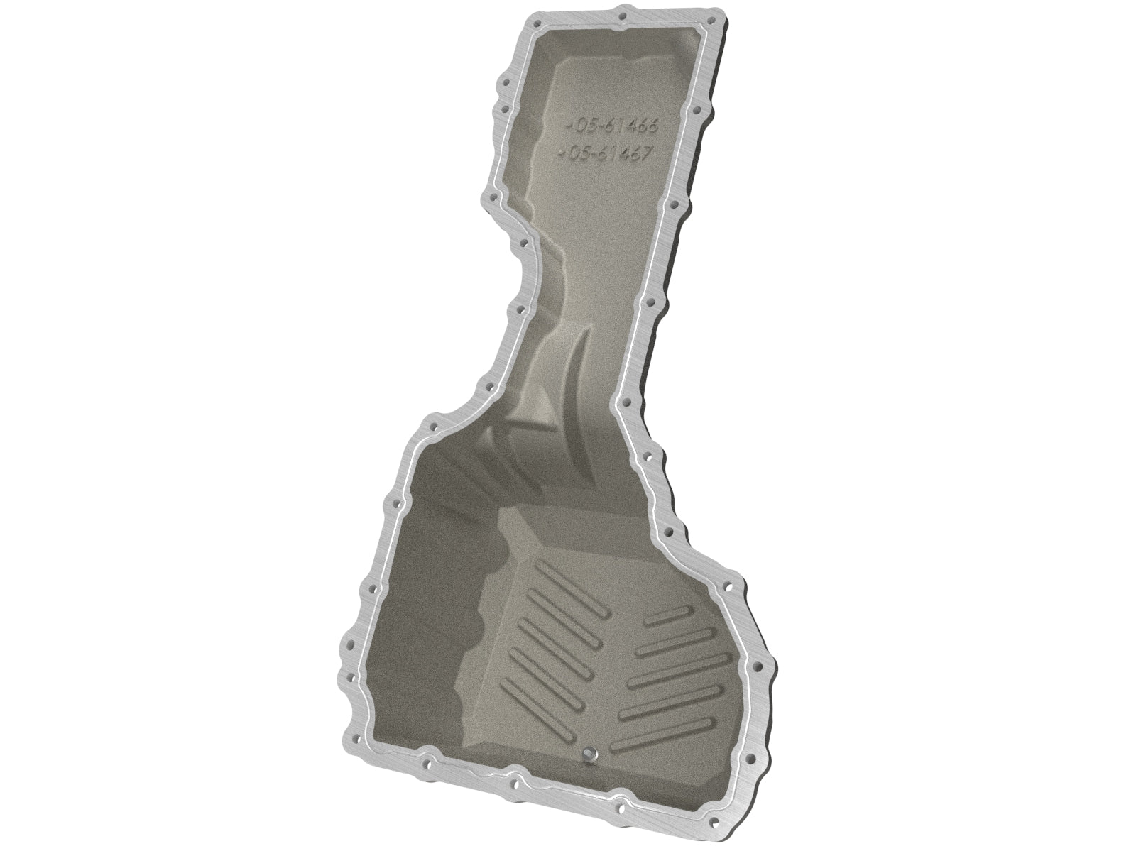 aFe GM Diesel 20-25 V8-6.6L L5P Oil Pan w/ Fins | Chevy Silverado 2500/3500, GMC Sierra (46-71370A)