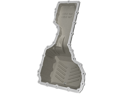 aFe GM Diesel 20-25 V8-6.6L L5P Oil Pan w/ Fins | Chevy Silverado 2500/3500, GMC Sierra (46-71370A)