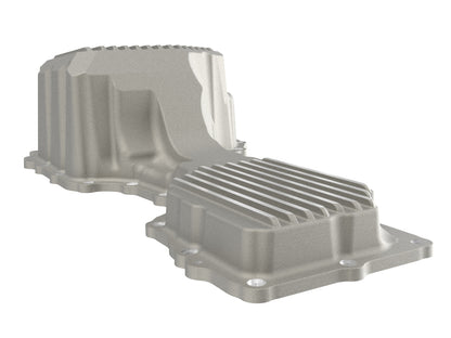 aFe GM Diesel 20-25 V8-6.6L L5P Oil Pan w/ Fins | Chevy Silverado 2500/3500, GMC Sierra (46-71370A)