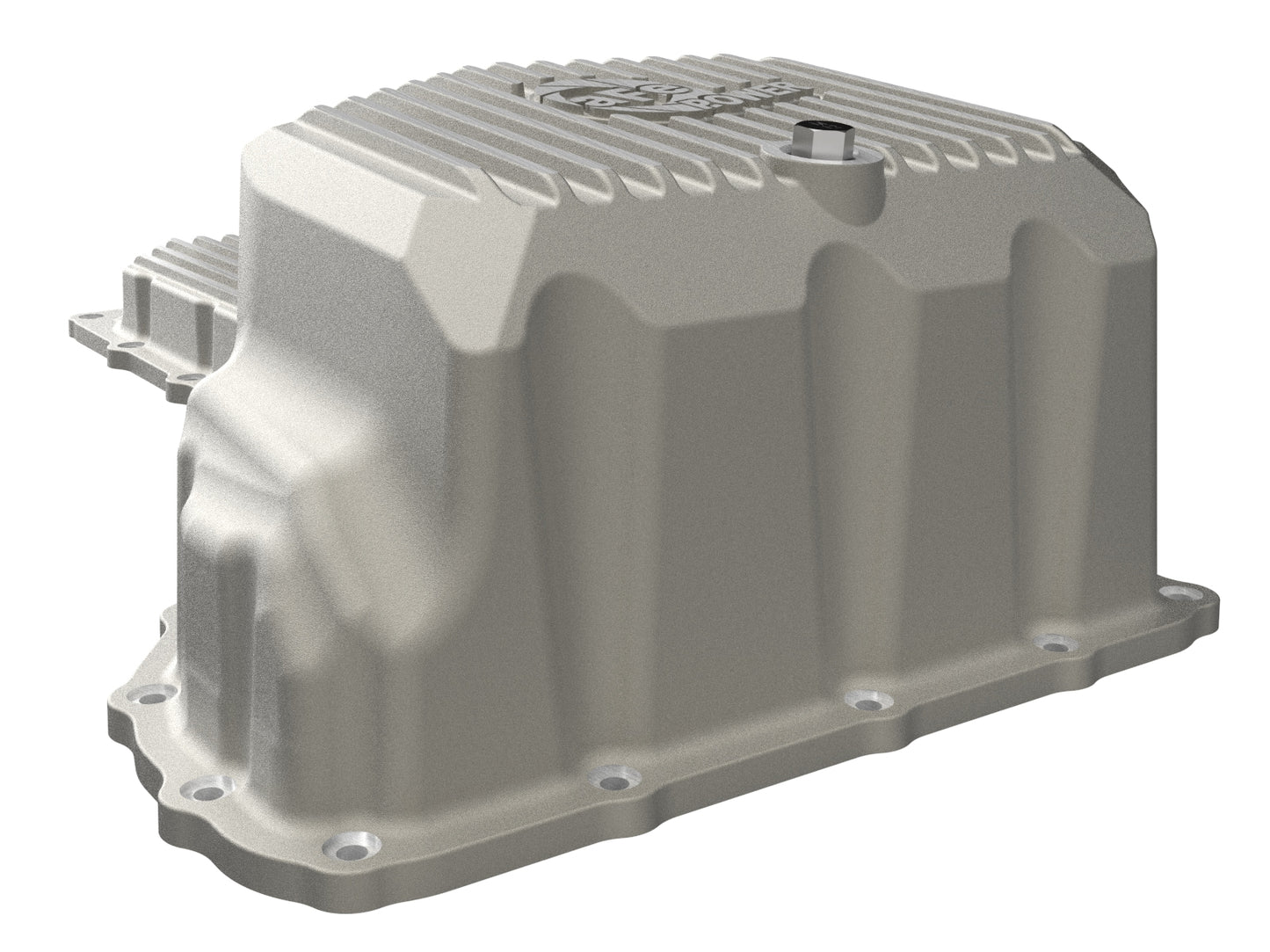 aFe GM Diesel 20-25 V8-6.6L L5P Oil Pan w/ Fins | Chevy Silverado 2500/3500, GMC Sierra (46-71370A)