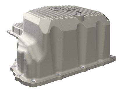 aFe GM Diesel 20-25 V8-6.6L L5P Oil Pan w/ Fins | Chevy Silverado 2500/3500, GMC Sierra (46-71370A)