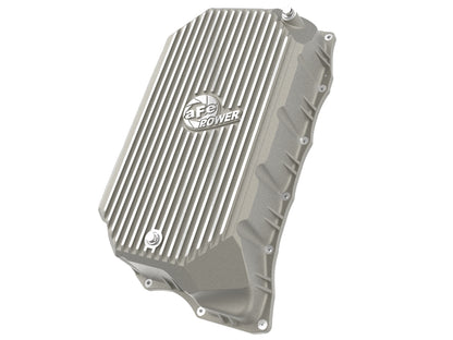 aFe GM Diesel 20-25 V8-6.6L L5P Power Trans Pan | Chevy Silverado 2500/3500, GMC Sierra (46-71380A)
