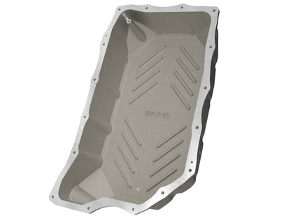 aFe GM Diesel 20-25 V8-6.6L L5P Power Trans Pan | Chevy Silverado 2500/3500, GMC Sierra (46-71380A)