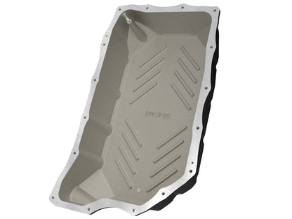 aFe GM 20-25L6.6L V8-6.6L Trans Pan w/ Fins | Silverado 2500/3500 HD, Sierra 3500 HD (46-71380B)