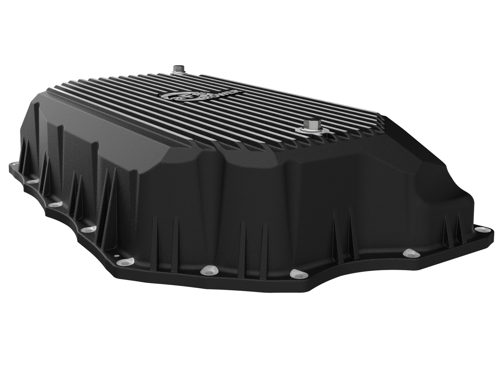 aFe GM 20-25L6.6L V8-6.6L Trans Pan w/ Fins | Silverado 2500/3500 HD, Sierra 3500 HD (46-71380B)
