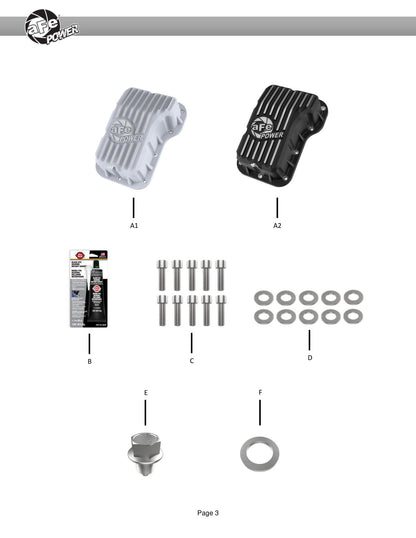 aFe Jeep JL 18-25 L4-2.0L Pan | Jeep Wrangler JK+ (46-71400A)