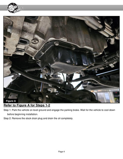 aFe Jeep JL 18-25 L4-2.0L Pan | Jeep Wrangler JK+ (46-71400A)