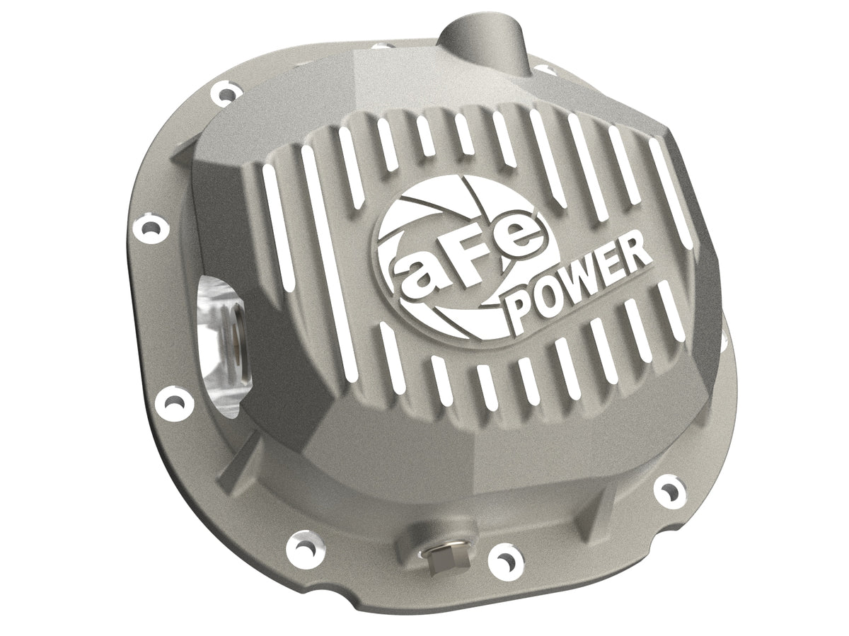 aFe 90-14 Ford F-150 Rear Differential Cover - Raw w/ Machined Fins