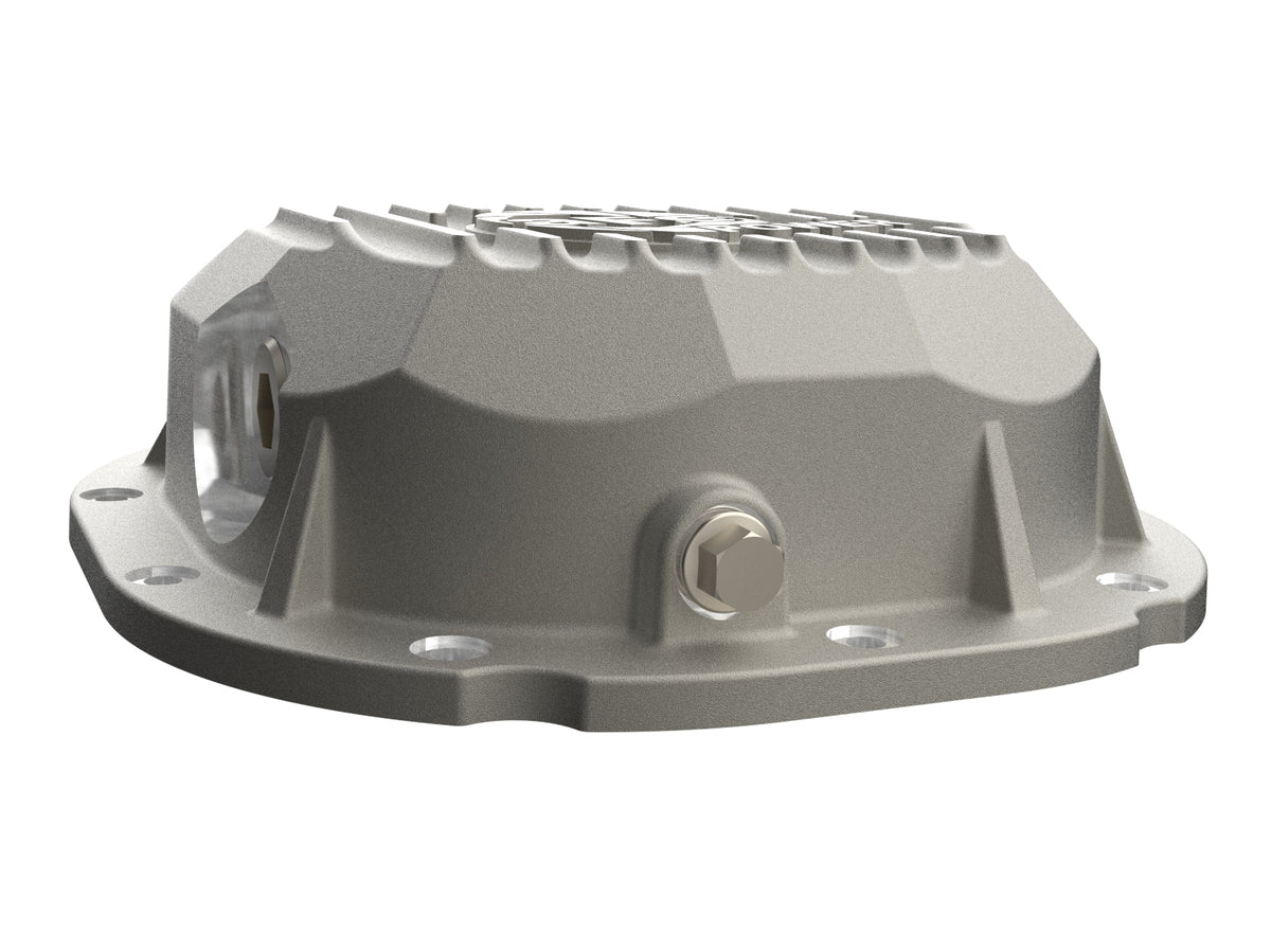 aFe 90-14 Ford F-150 Rear Differential Cover - Raw w/ Machined Fins