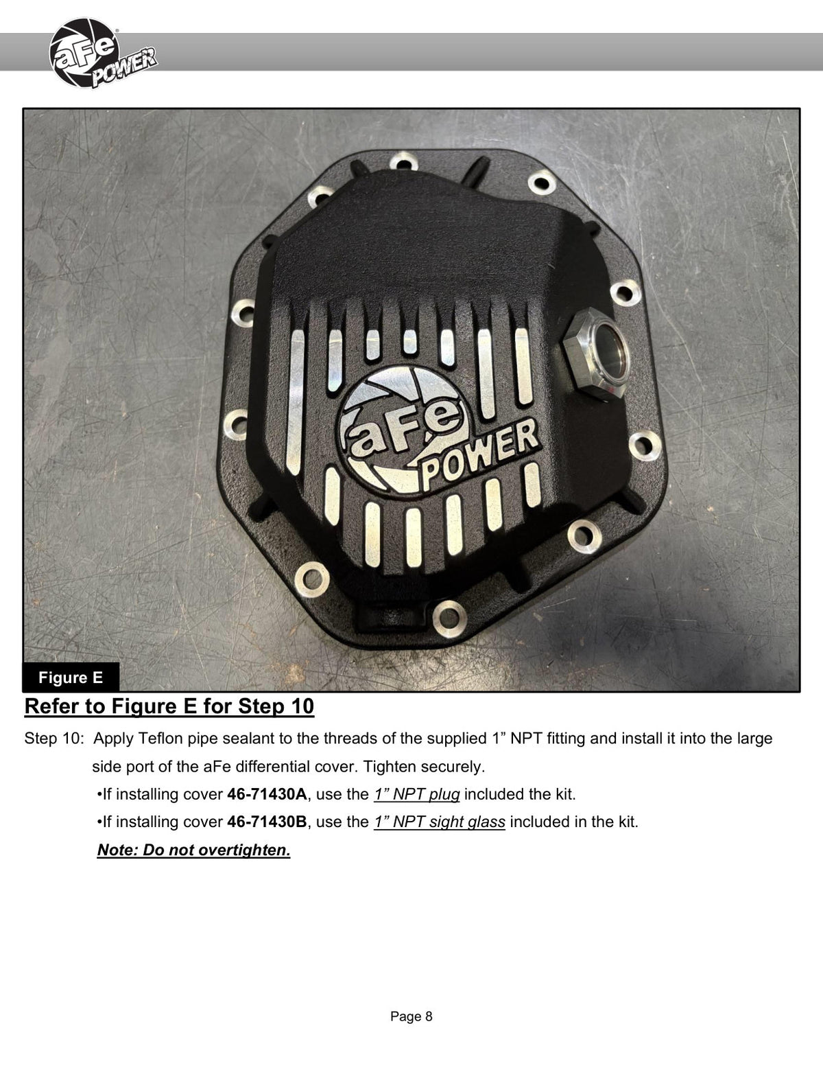 aFe 19-25 GM Trucks Front Diff Cover - Black w/ Machined Fins