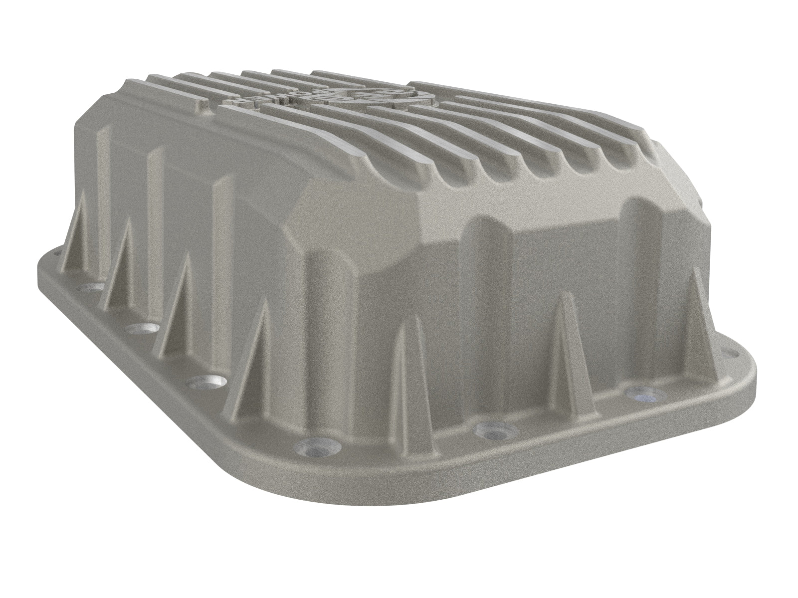 aFe POWER Street Series Engine Oil Pan Raw w/ Machined Fins Jeep Wrangler (JK) 12-18 V6-3.6L