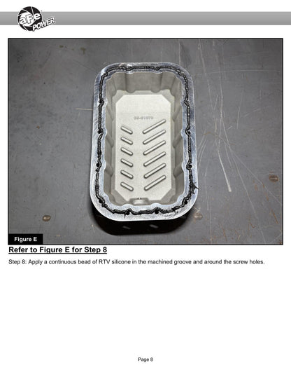 aFe POWER Street Series Engine Oil Pan Raw w/ Machined Fins Jeep Wrangler (JK) 12-18 V6-3.6L
