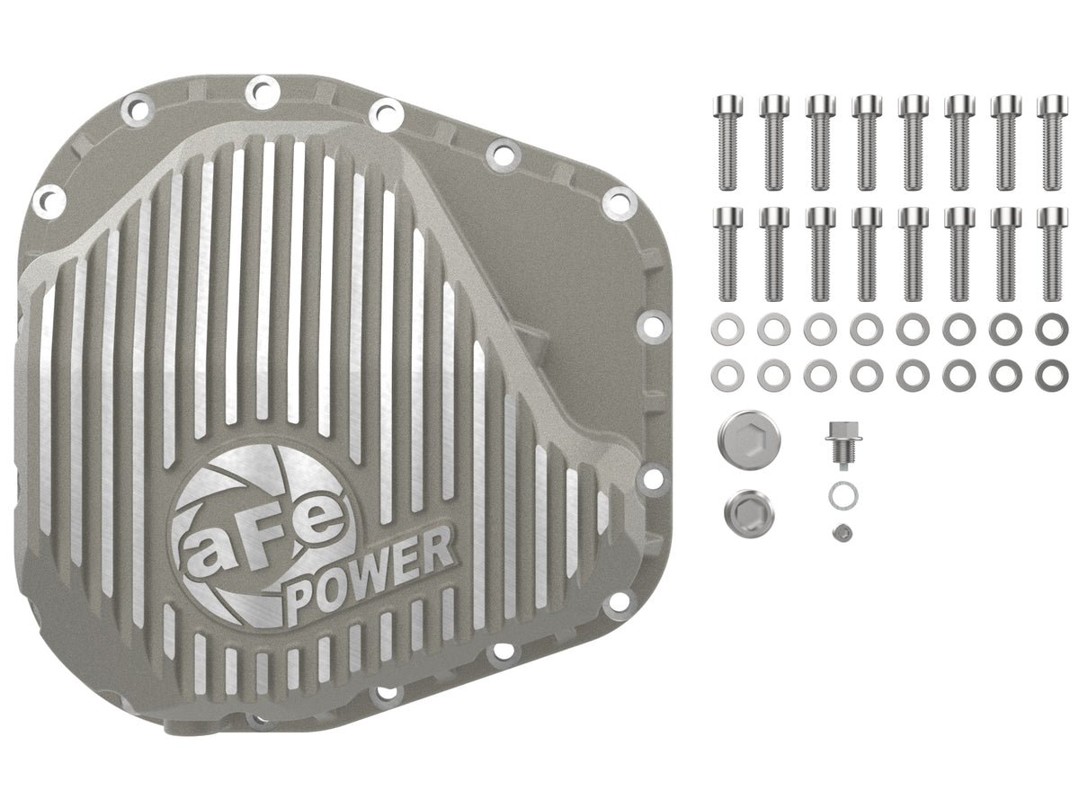 aFe 46-71490A Street Series Diff Cover Raw F-250/350 23-26 Sterling 11.6