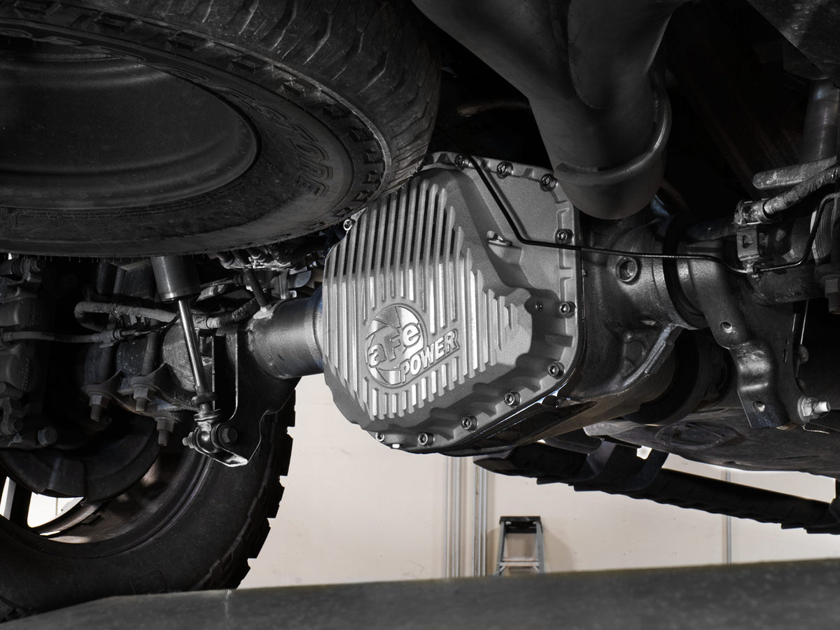 aFe 46-71490A Street Series Diff Cover Raw F-250/350 23-26 Sterling 11.6