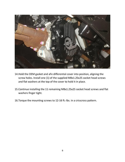 aFe Power Front/Rear Diff Cover Kit w/ Oil 11-19 GM Diesel Trucks V8 (AAM 9.25-12 & AAM 11.5-14)