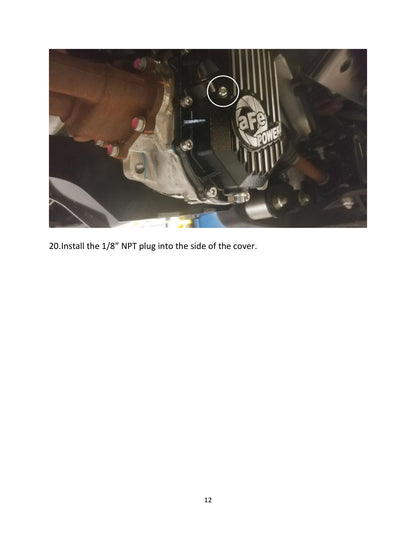 aFe Power Front/Rear Diff Cover Kit w/ Oil 11-19 GM Diesel Trucks V8 (AAM 9.25-12 & AAM 11.5-14)