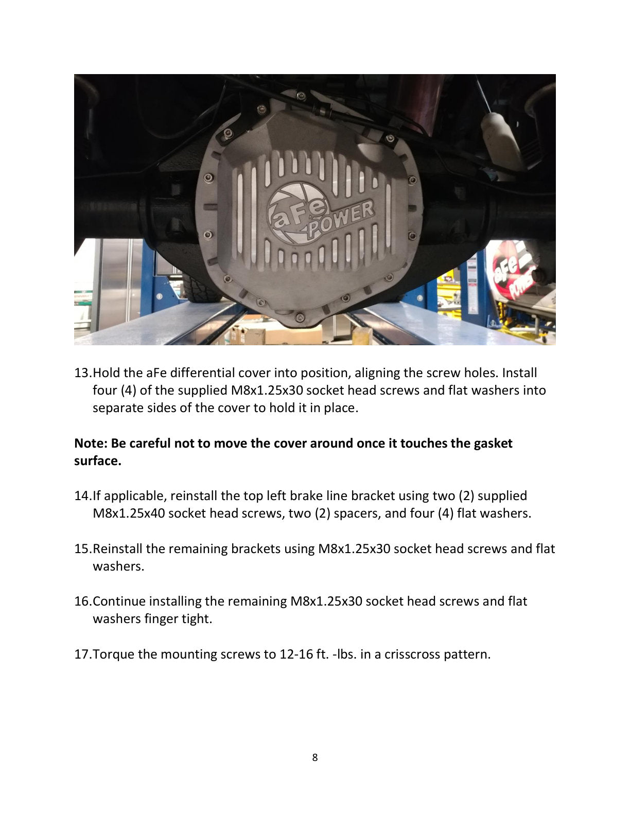 aFe Power Front/Rear Diff Cover Kit w/ Oil 11-19 GM Diesel Trucks V8 (AAM 9.25-12 & AAM 11.5-14)