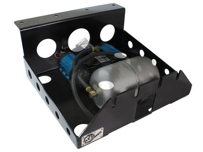aFe Glide Guard On-Board Air Compressor Mount | Jeep Wrangler JK V6 3.6L-3.8L (07-14) (46-79001)